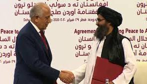 توافقنامه صلح میان آمریکا و طالبان